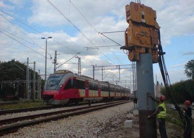 Modernizacja linii PKP nr 448 w Warszawie