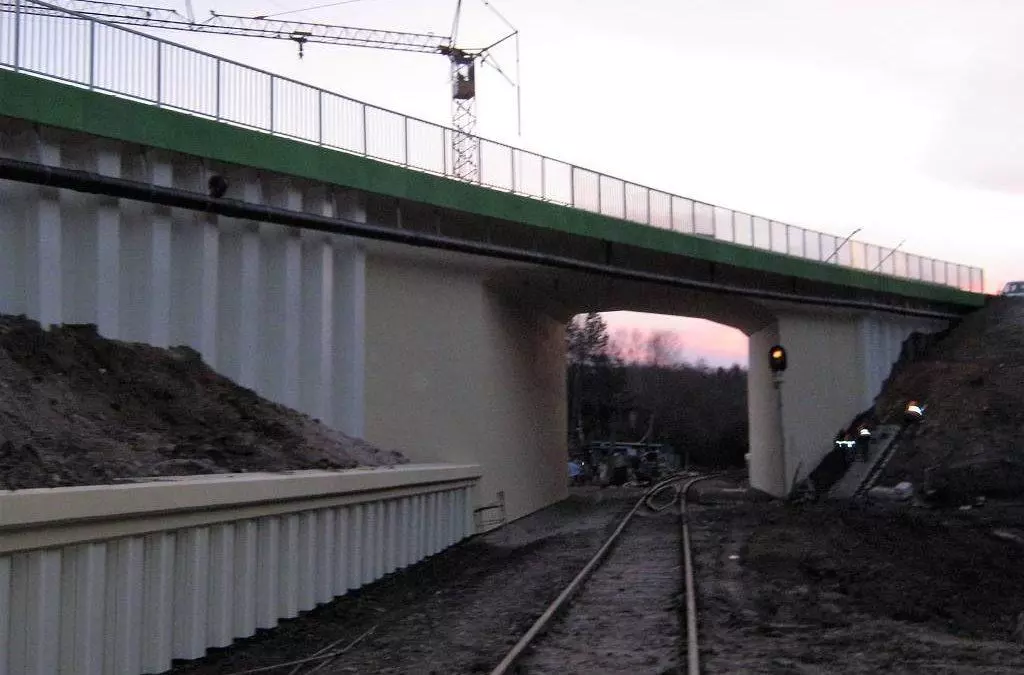 Przebudowa wiaduktu nad linią PKP w m. Olszanica